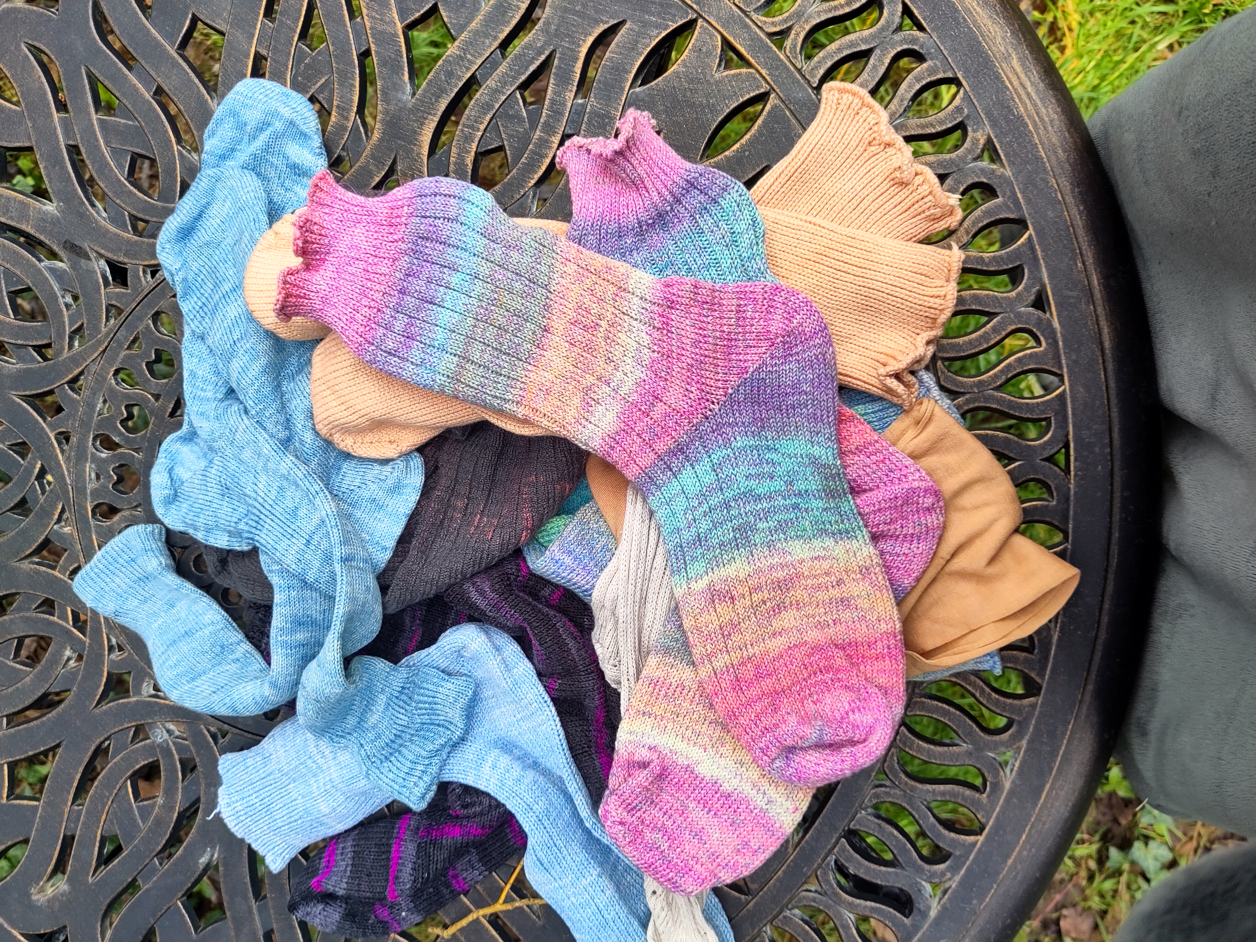 A selection of vegan socks